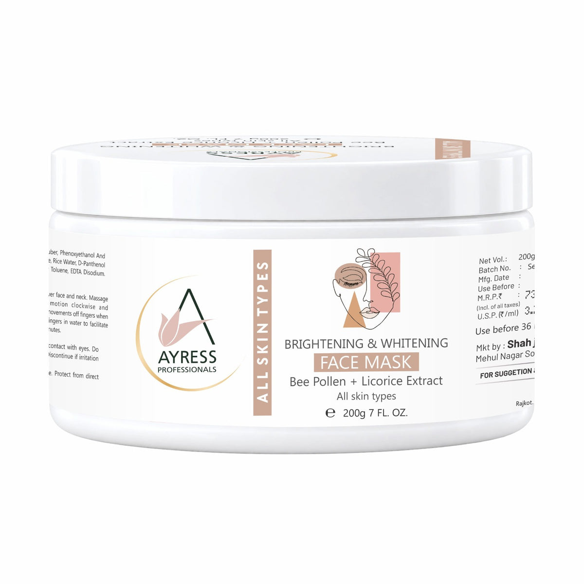 Ayress Professioanl Face Mask 200g